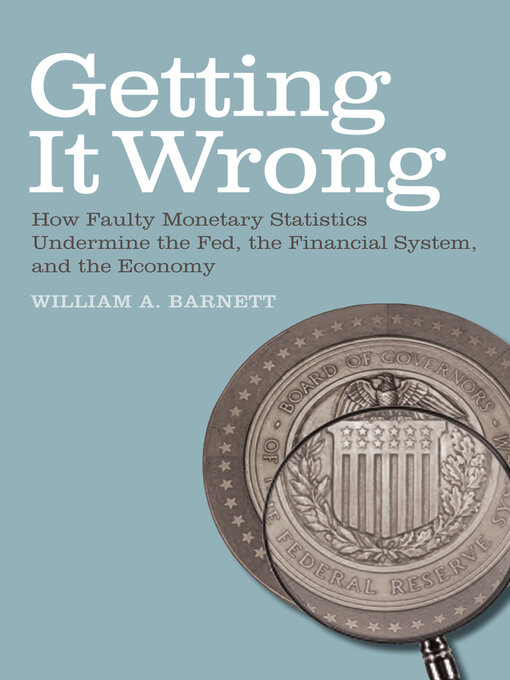 Title details for Getting it Wrong by William A. Barnett - Available